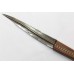 Damascus steel blade Dagger Knife wood handle P 371 10 inch